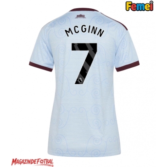 Aston Villa John McGinn #7 Tricou Fotbal Replică 2026-27 Femei Treilea